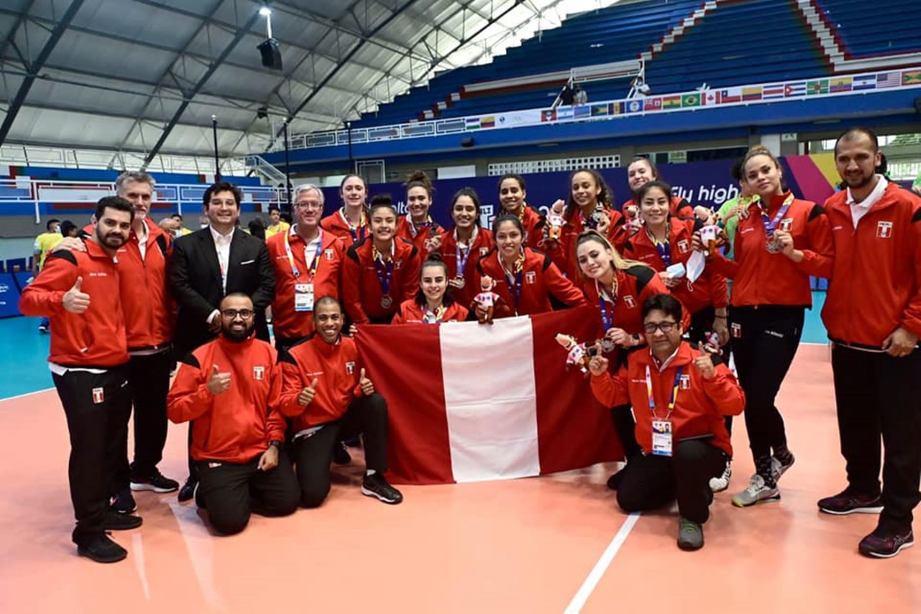 La selección de voleibol U23 logró la histórica medalla en los Juegos Panamericanos Junior Cali-Valle 2021