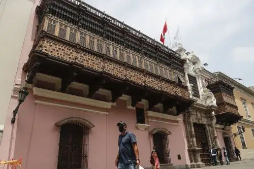 Sede de la Cancillería Peruana. Foto. ANDINA