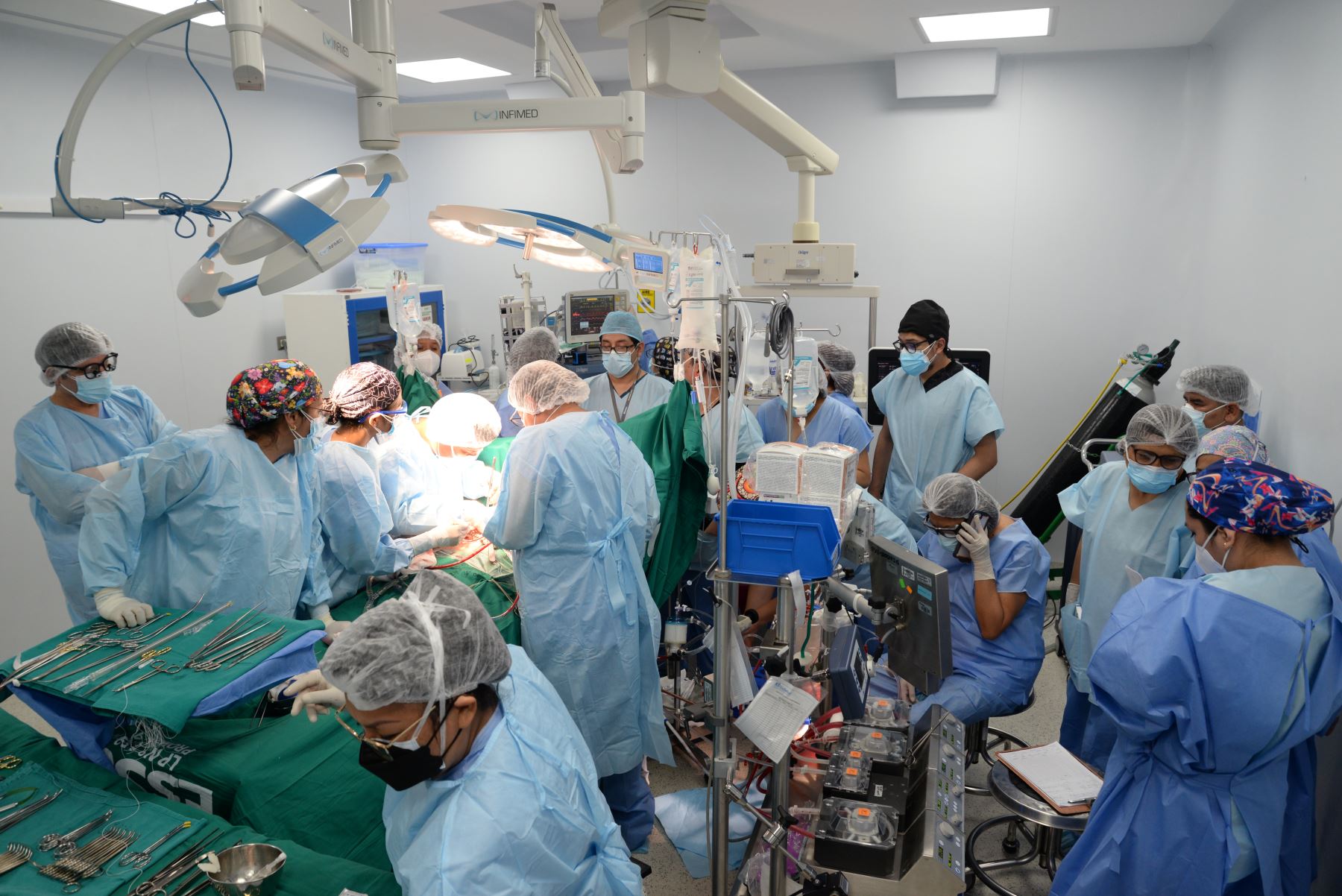El Hospital Nacional Alberto Sabogal de EsSalud reinició las cirugías cardiacas a sus pacientes. Foto: ANDINA/Difusión