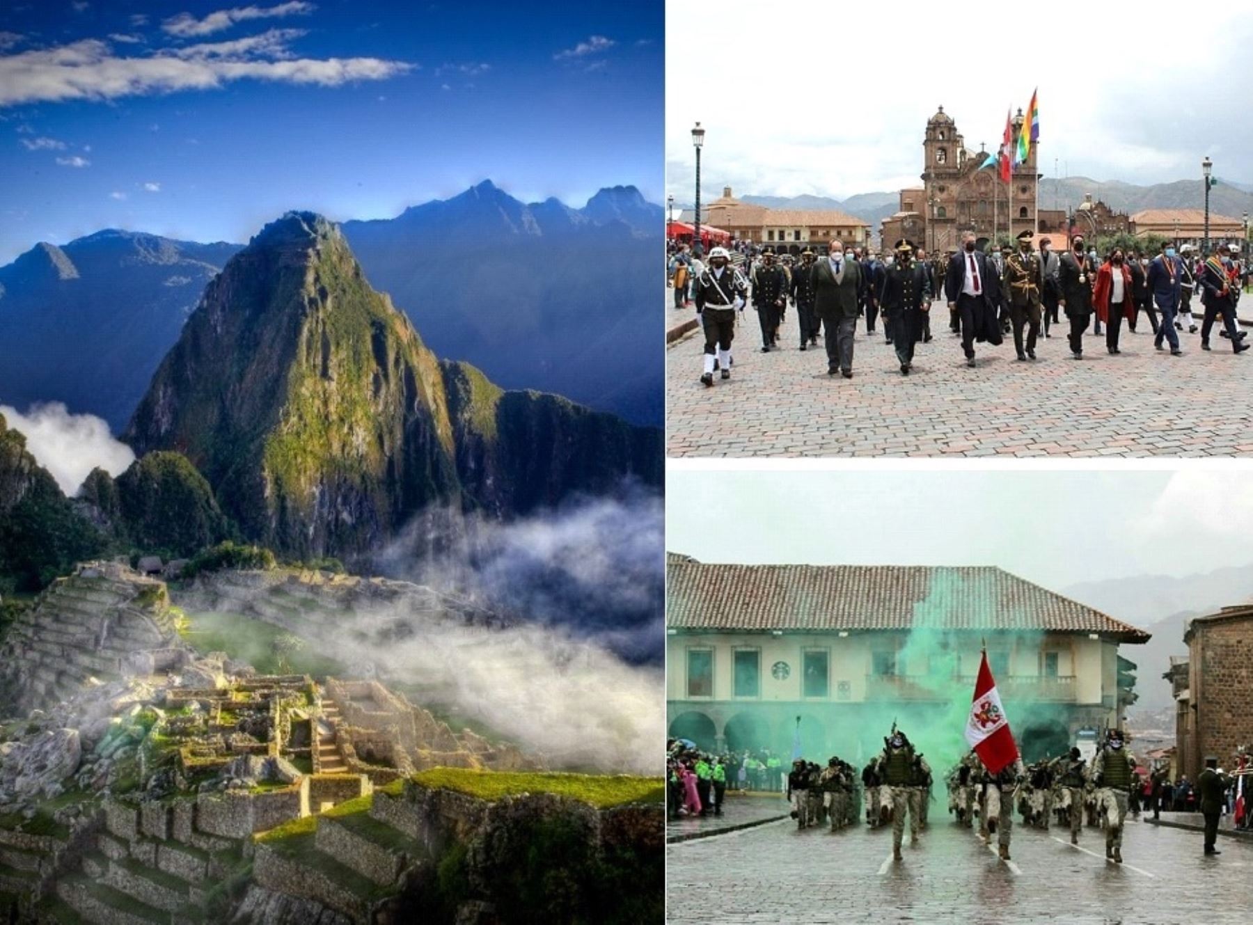 Cusco celebra el aniversario 38 de declaratoria de Machu Picchu y la Ciudad Imperial como Patrimonio Cultural de la Humanidad por la Unesco.