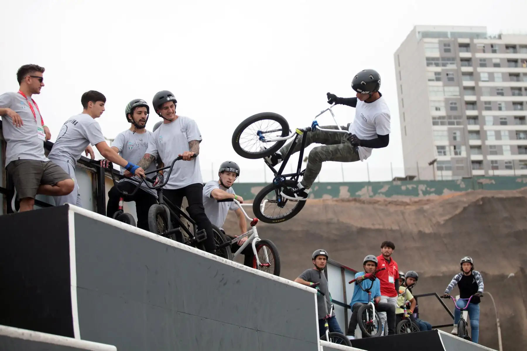 Presentación del campeonato Panamericano BMX Freestyle Lima 2021.
Foto: Legado