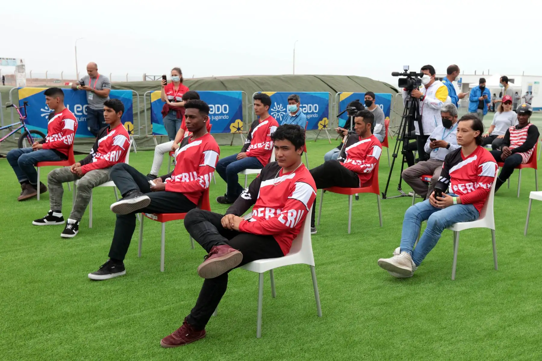 Presentación del campeonato Panamericano BMX Freestyle Lima 2021.
Foto: Legado