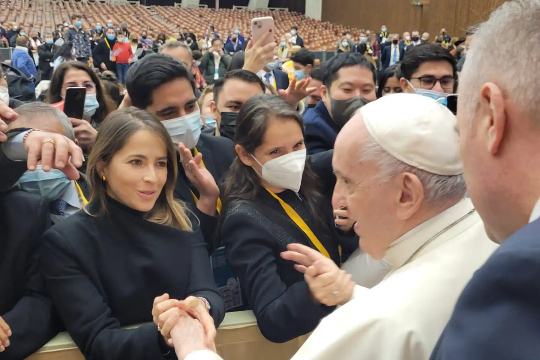 Delegación peruana en Vaticano Roma.
Foto: ANDINA/Difusión