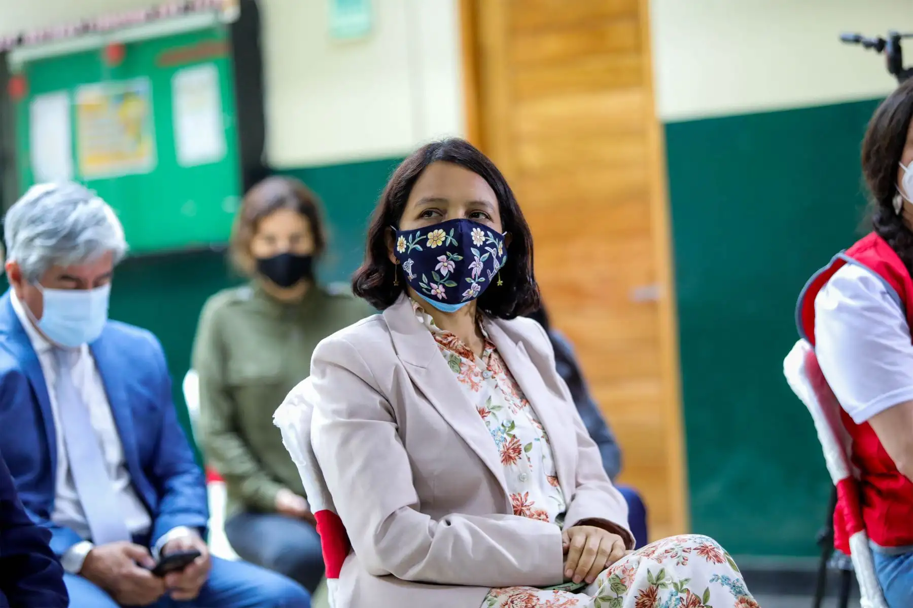 La ministra  de la Mujer y Poblaciones Vulnerables, Anahí Durand inauguró el Centro Emergencia Mujer  en Comisaría Breña, para que más personas accedan a los servicios gratuitos que brinda el Programa Nacional Aurora en atención a víctimas de violencia de género y conozcan las intervenciones preventivas.
Foto: MIMP
