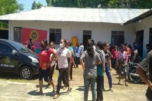 Terremoto en Indonesia Foto: AFP