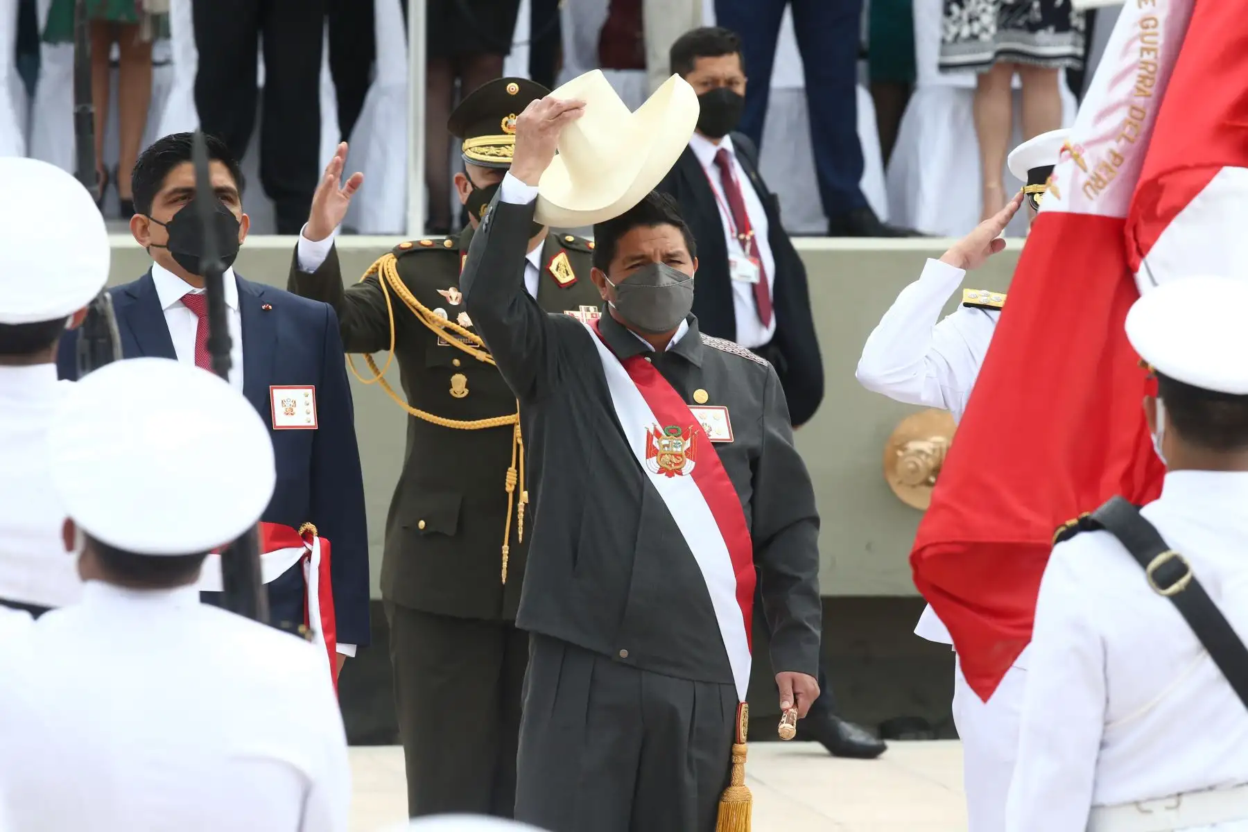 Graduación de los alféreces de fragata de la Escuela Naval del PerúFoto: ANDINA/Vidal Tarqui