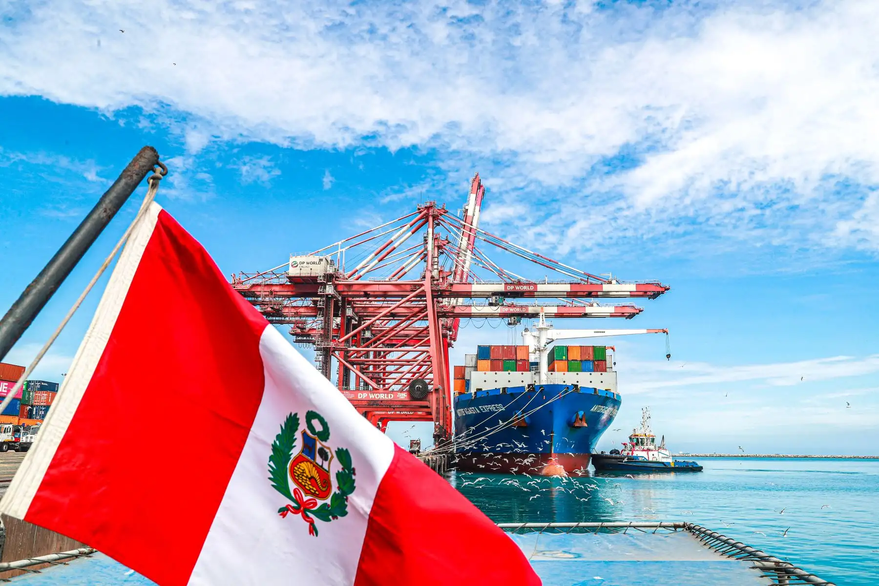 El cabotaje permitirá movilizar más productos a lo largo de la costa del país. ANDINA/Difusión