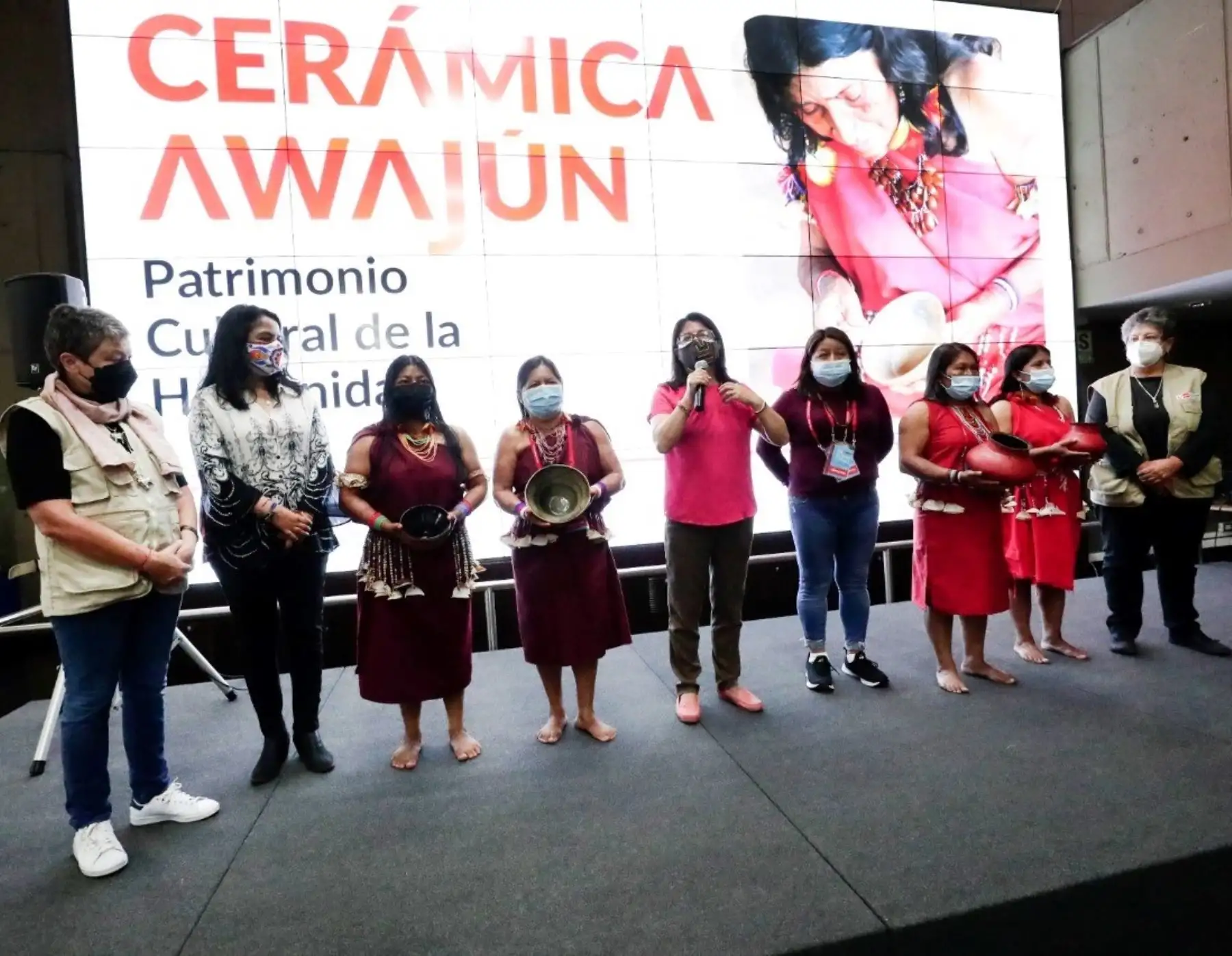El Ministerio de Cultura celebró la decisión de la Unesco que declaró a la cerámica awajún como Patrimonio Cultural Inmaterial de la Humanidad. Foto: ANDINA/Difusión.