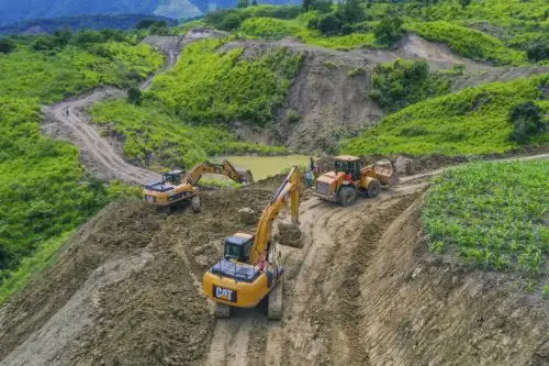 El terremoto en Amazonas afectó el tránsito entre los kilómetros 264 y 270 del tramo 3 (Rioja-Corral Quemado) de la carretera concesionada a IIRSA Norte. Foto: ANDINA/MTC
