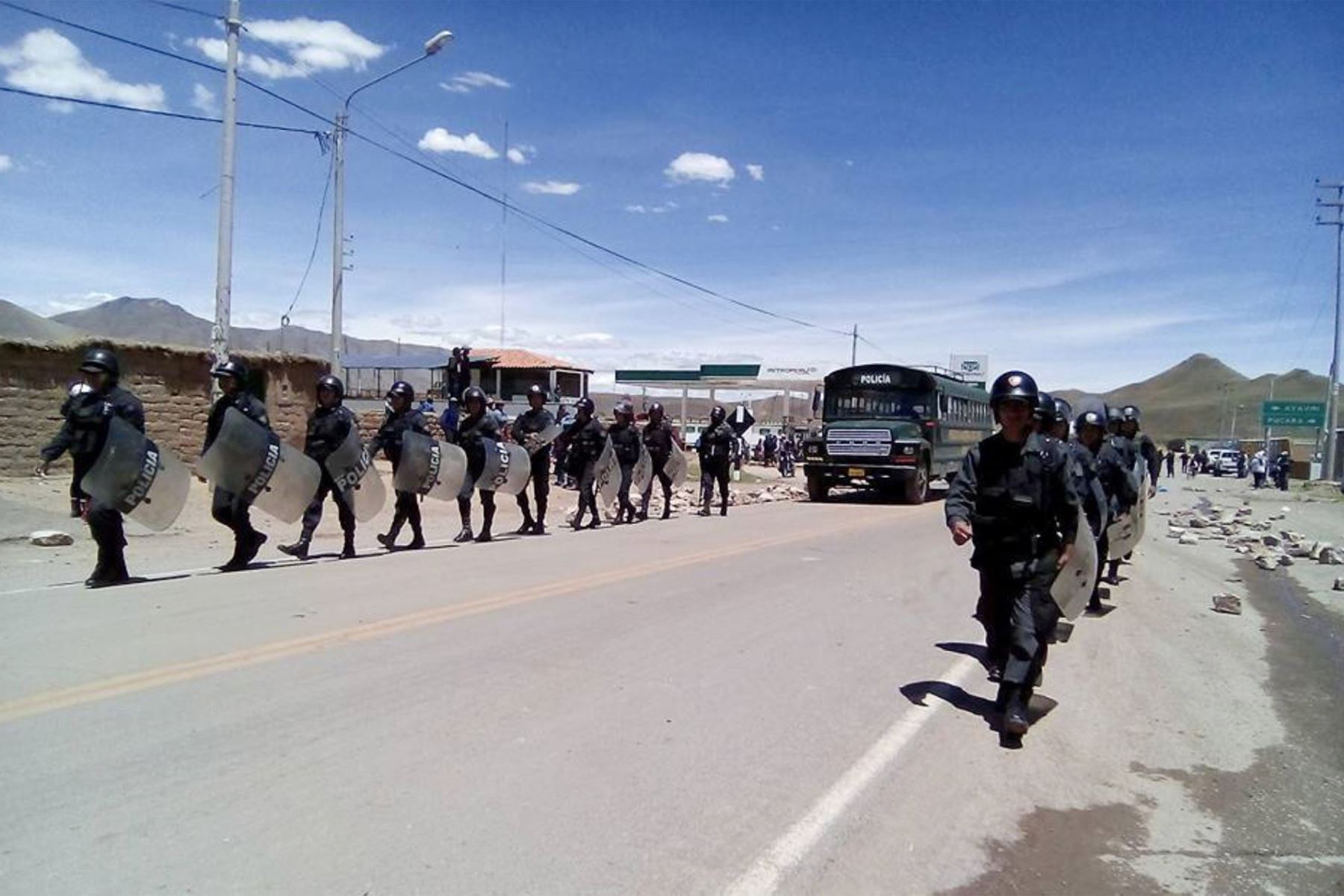 Policía desbloqueará carretera en Ica que afecta operaciones mineras en Cerro Lindo, ubicada en la sierra de la provincia iqueña de Chincha. Foto: ANDINA/Archivo.