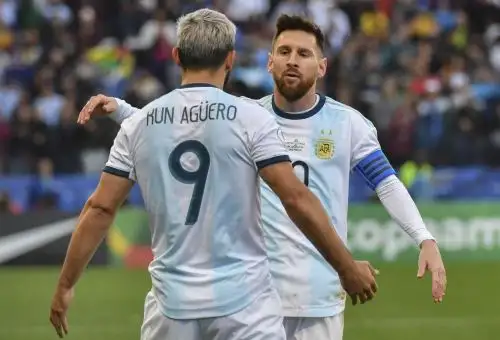 Messi y Sergio 