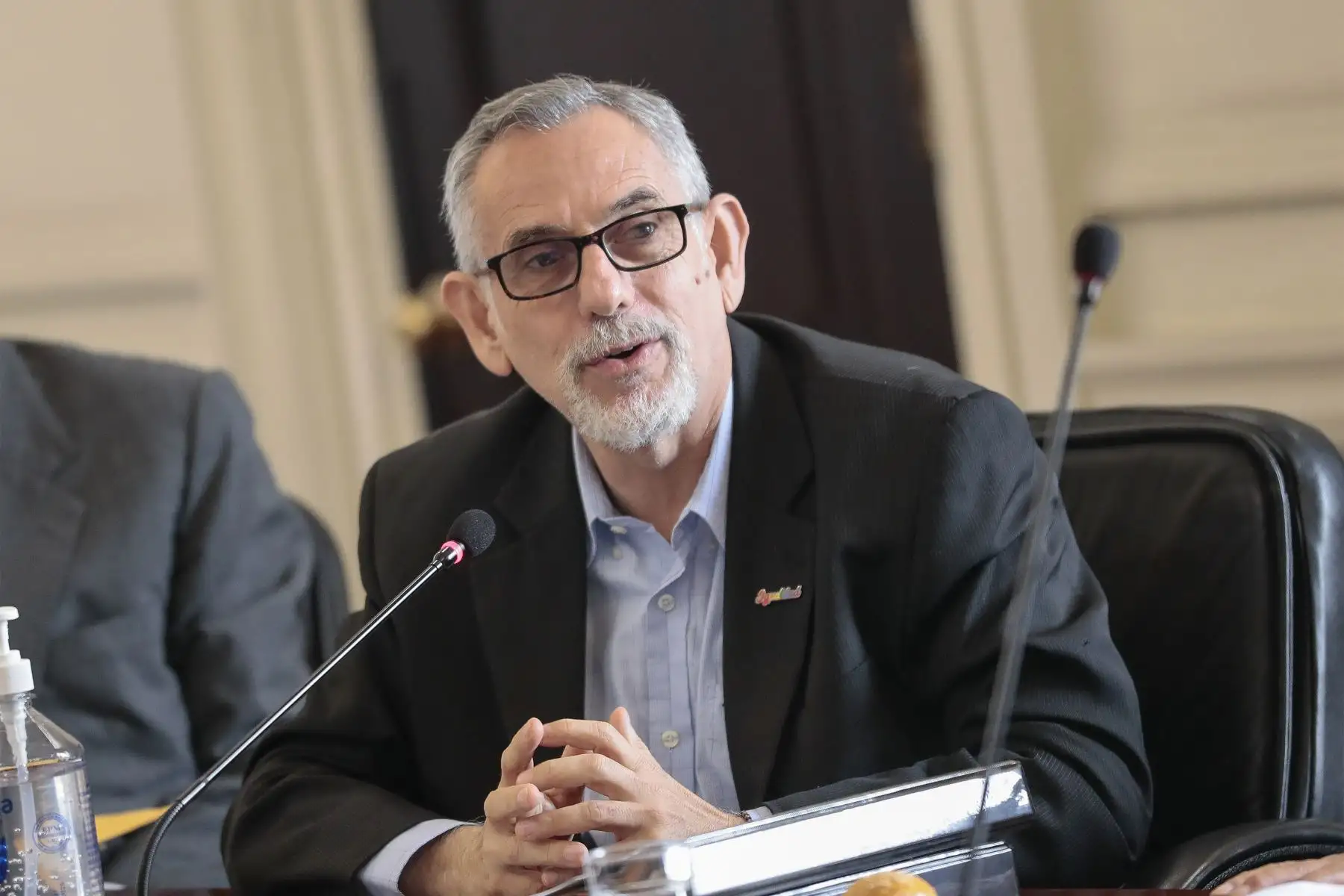 Presidente de la República, Pedro Castillo, lidera sesión del Consejo de Ministros.
Foto: ANDINA/Prensa Presidencia