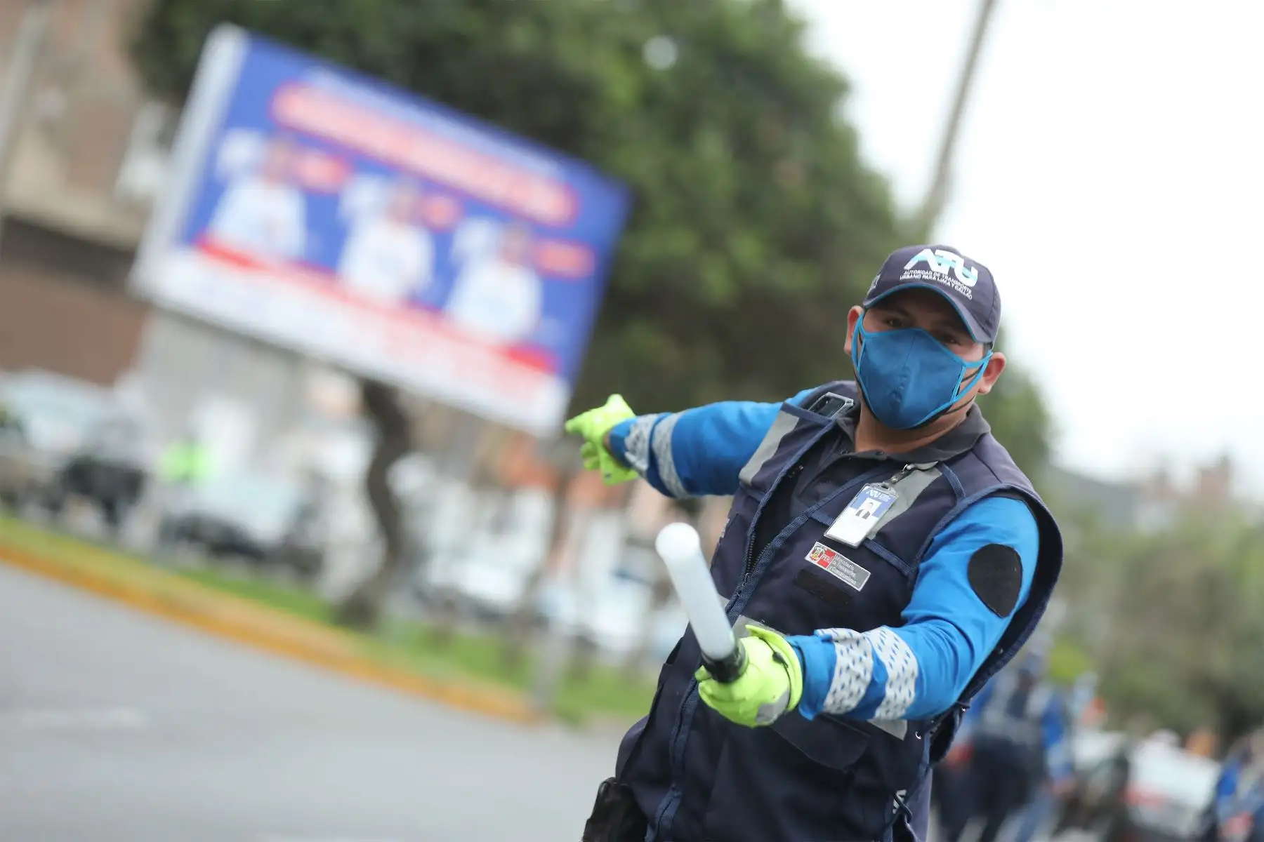 ATU verifica que conductores y cobradores de transporte urbano cuenten con la doble vacunación contra el covid-19.
Foto: ANDINA/Carla Patiño Ramírez