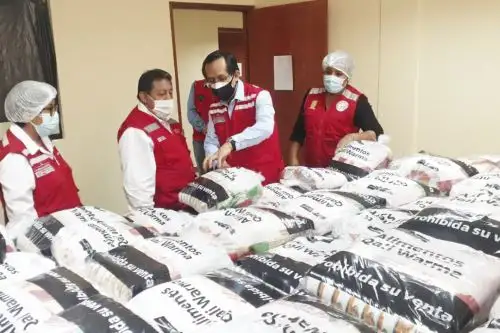 Alimentos del programa Qali Warma llegarán a población vulnerable en la región Ica. ANDINA/Difusión