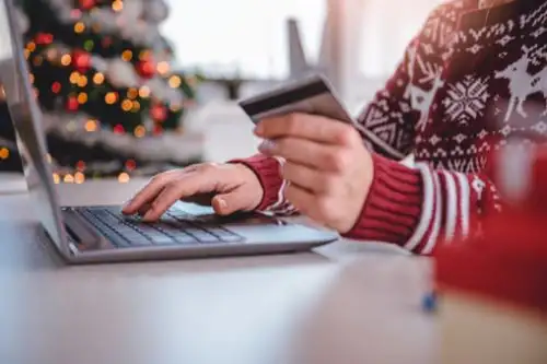Compras por Navidad.
