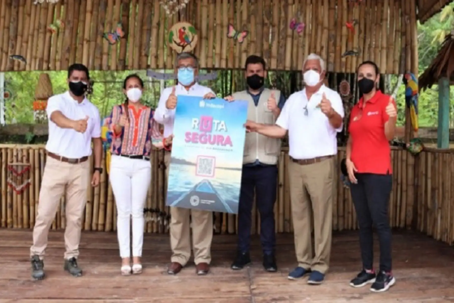 La guía virtual es el resultado de un trabajo conjunto del Indecopi y sus aliados estratégicos como la Dirección Regional de Turismo de Loreto e IPerú, mientras que la marca de certificación fue trabajada con el Gobierno Regional de Loreto, la misma que fue otorgada al presidente regional, Elisbán Ochoa Sosa.