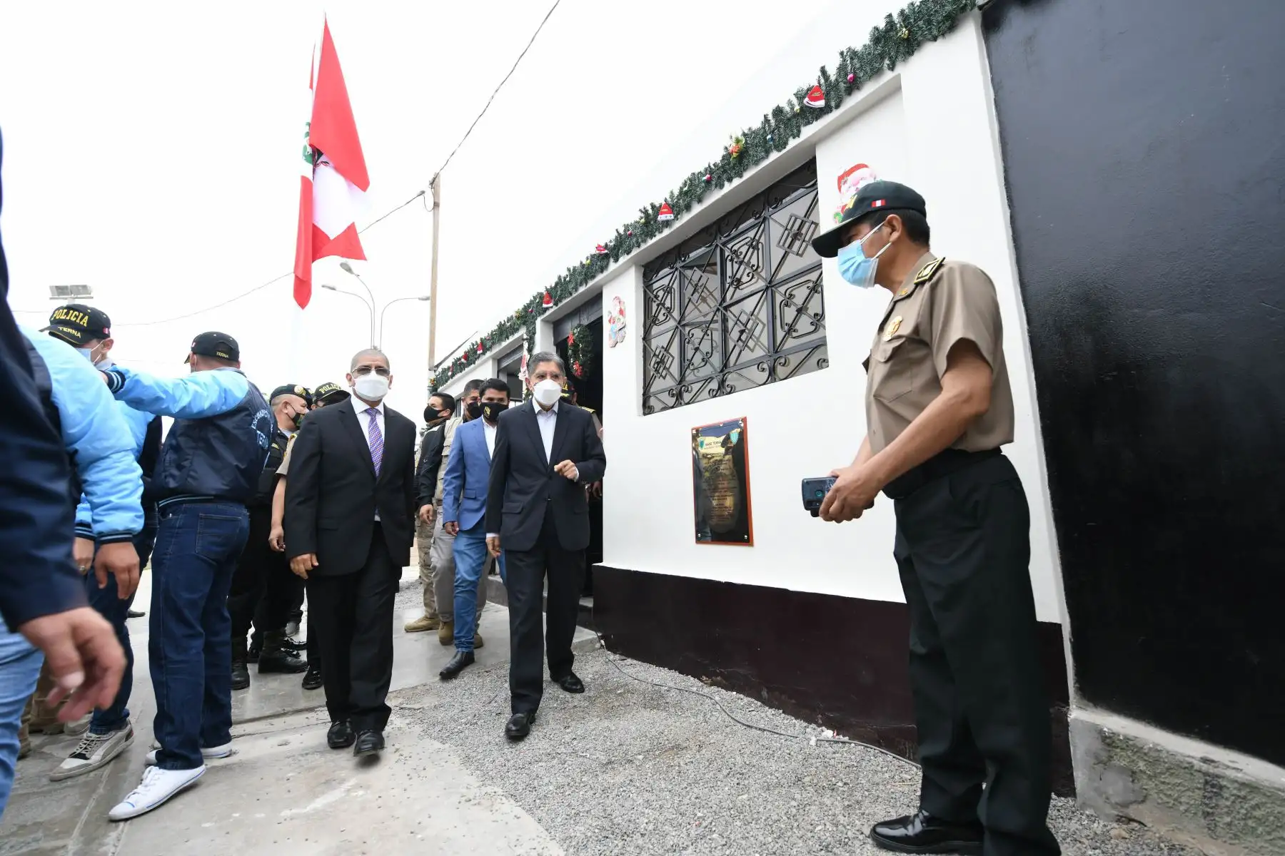 Ministro de Interior Avelino Guillén, inaugura nueva sede Terna en Villa El Salvador.
Foto: ANDINA/ Ministerio de Interior