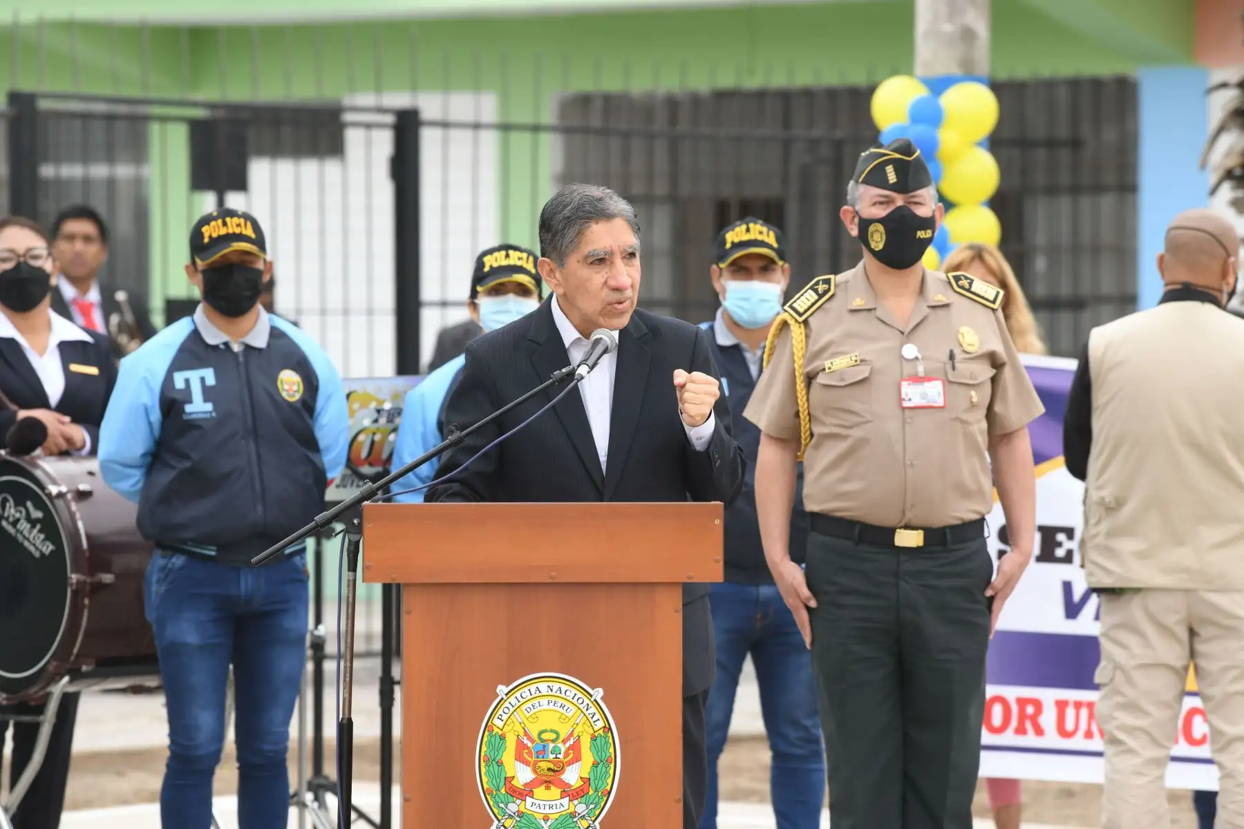 Ministro de Interior Avelino Guillén, inaugura nueva sede Terna en Villa El Salvador.
Foto: ANDINA/ Ministerio de Interior