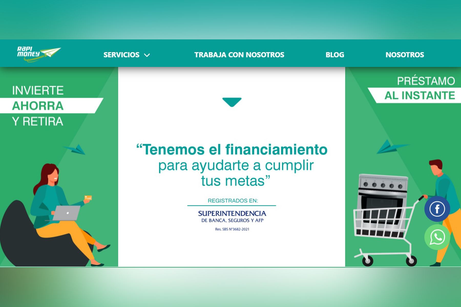 App creada por Yonathan Villegas, egresado de la UNMSM, promete incluir a sectores no bancarizados. Foto: Rapimoney