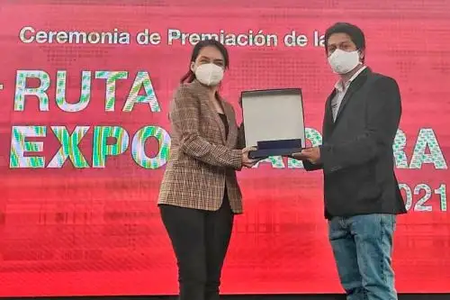 El evento tuvo 19 categorías en las que se premiaron 19 categorías como transformación digital, mujer exportadora, empresa ecoeficiente. Foto: ANDINA/Devida