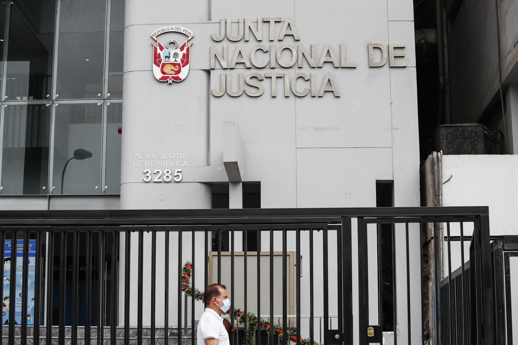 Sede de la Junta Nacional de Justicia. ANDINA