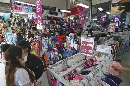 Comercio textil en Gamarra. ANDINA/Vidal Tarqui