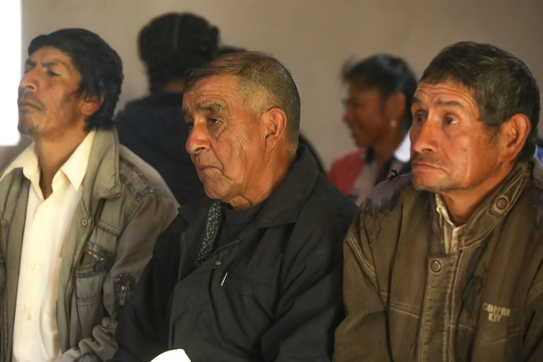 El ministro Juan Silva llegó a la localidad de Puña, en el distrito de Tacabamba, provincia de Chota, para escuchar las demandas de los pobladores y sus autoridades a fin de coordinar acciones para la pronta ejecución de obras viales y de conectividad digital. Foto: MTC
