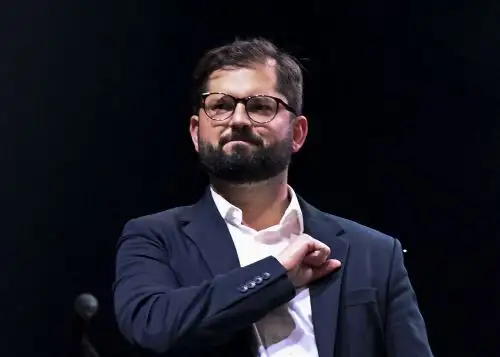 Gabriel Boric, presidente de Chile. Foto: AFP