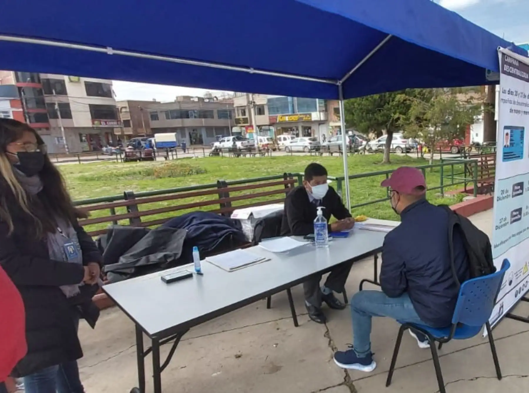 Reniec habilita 26 puntos de atención en espacios abiertos de 15 regiones para entrega de DNI y realizar diversos trámites. ANDINA/Difusión