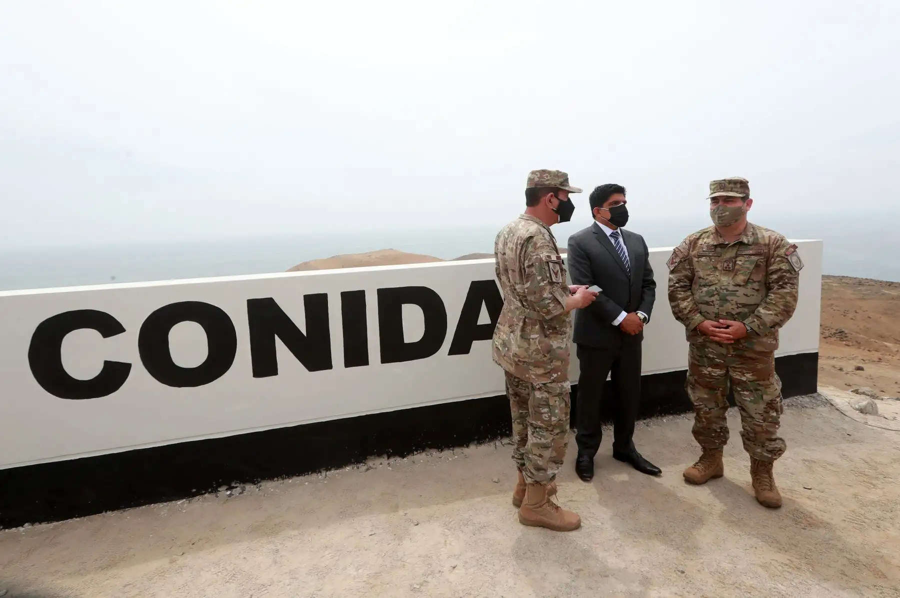 La Agencia Espacial del Perú - CONIDA realiza el lanzamiento del Cohete Sonda Paulet 1C. Ministro de Defensa, Juan Carrasco, participa de este evento en la Base Científica de la Agencia Espacial del Perú, en Pucusana. Foto: MINDEF