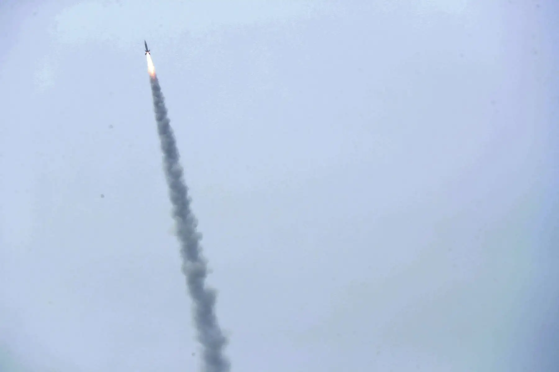 La Agencia Espacial del Perú - CONIDA realiza el lanzamiento del Cohete Sonda Paulet 1C. Ministro de Defensa, Juan Carrasco, participa de este evento en la Base Científica de la Agencia Espacial del Perú, en Pucusana. Foto: MINDEF