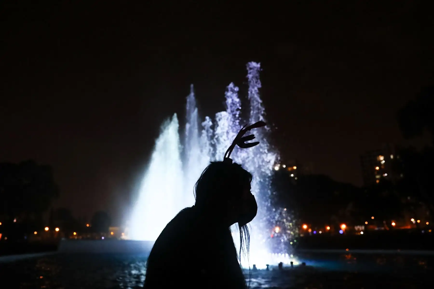 Así se vive Navidad en el Circuito Mágico del Agua. Foto: ANDINA/Renato Pajuelo