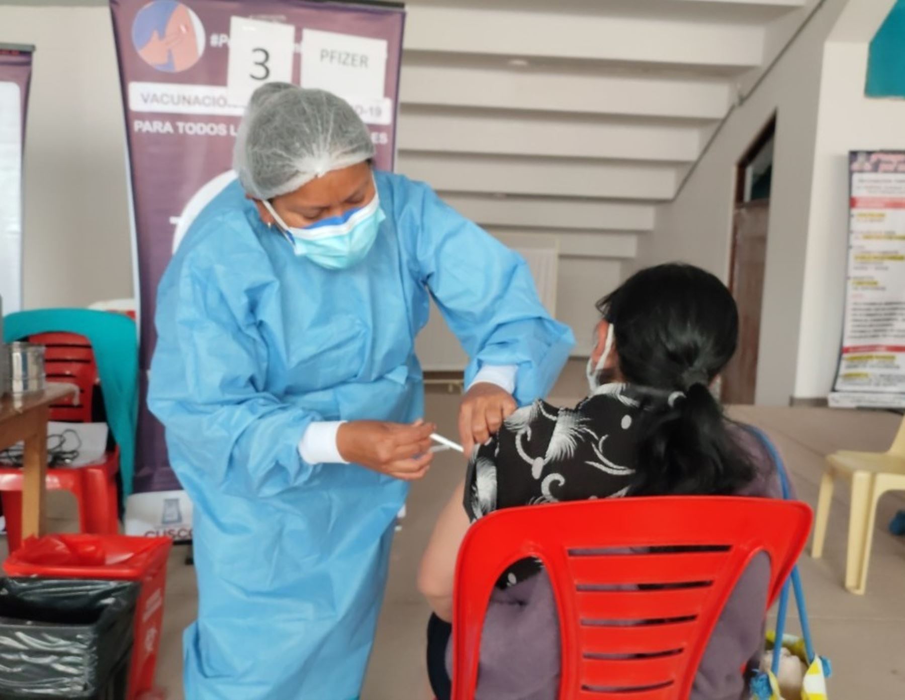 Cusco: el 66 % de población objetivo recibió las dos dosis de la vacuna contra el covid-19
