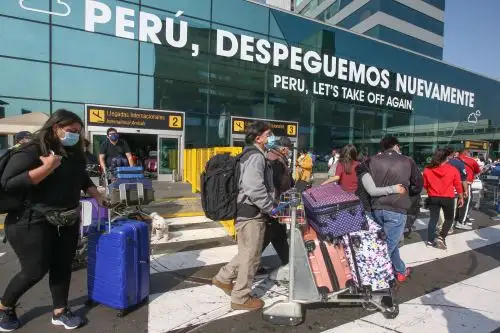 Aeropuerto Internacional Jorge Chávez. ANDINA/Vidal Tarqui
