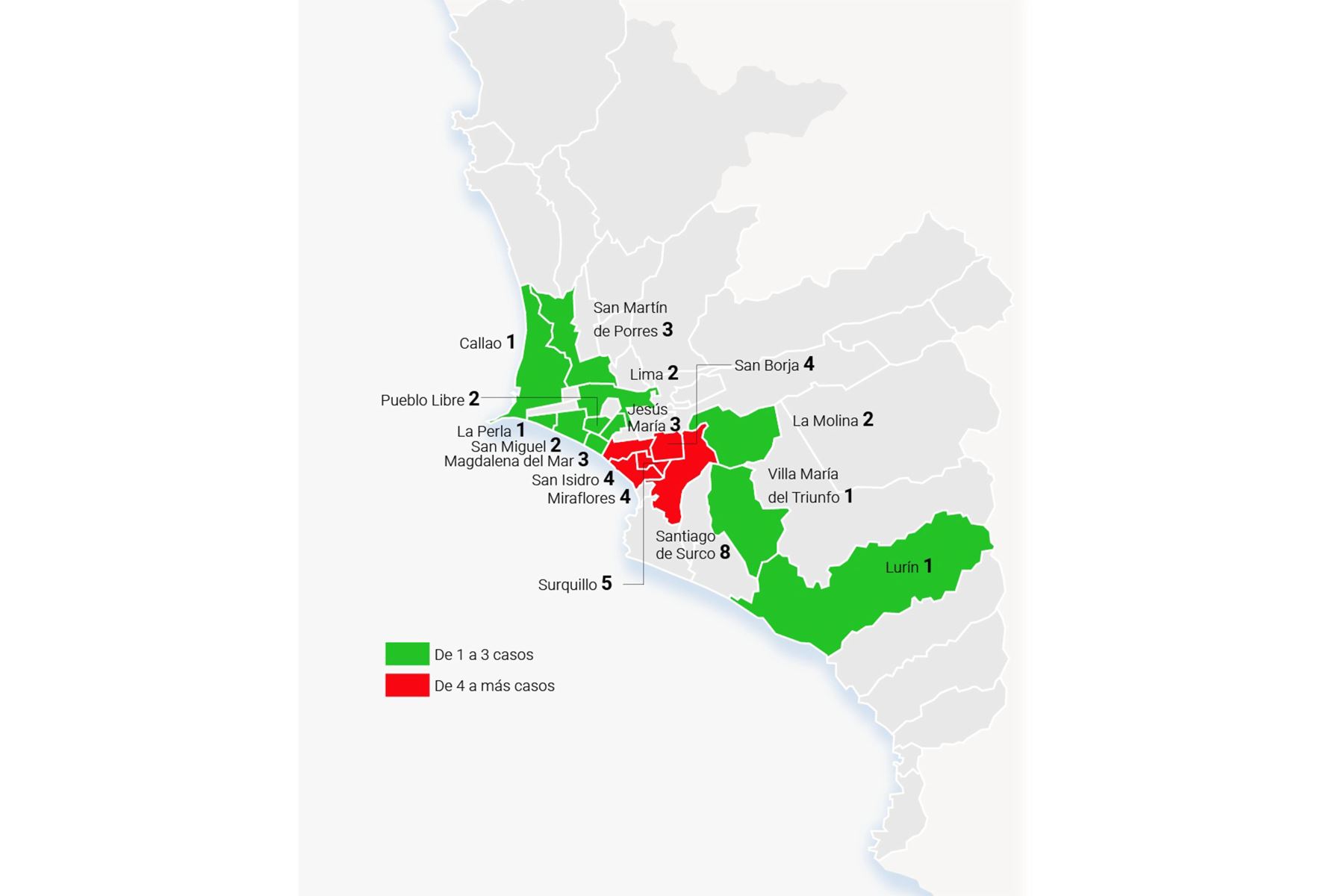 Ómicron en Lima y Callao: conoce en qué distritos y cuántos casos por jurisdicción  Foto: ANDINA/Difusión.