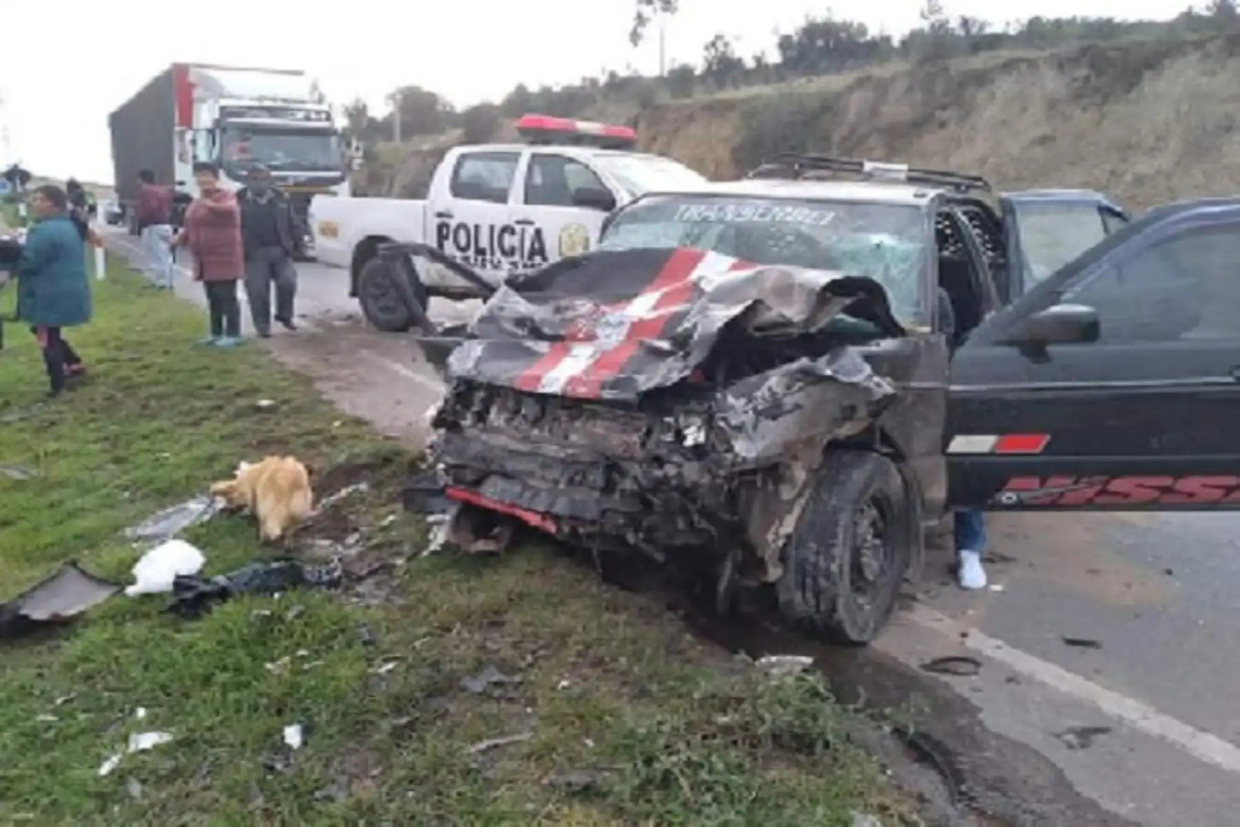En cerca del 30 % aumentó el número de víctimas mortales por accidentes de tránsito en Junín durante el 2022, en comparación al 2021. ANDINA/Difusión