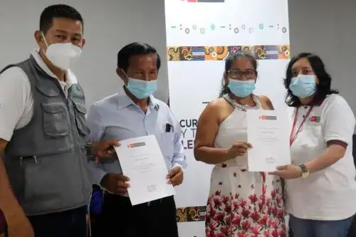 Es la primera edición de curso de traductores e intérpretes que se desarrolla en zona amazónica en las lenguas achuar, arabela, awajún, bora, kichwa, kukama kukamiria, matsés, murui-muinani, ocaina, shawi, ticuna y urarina. Foto: ANDINA/Mincul