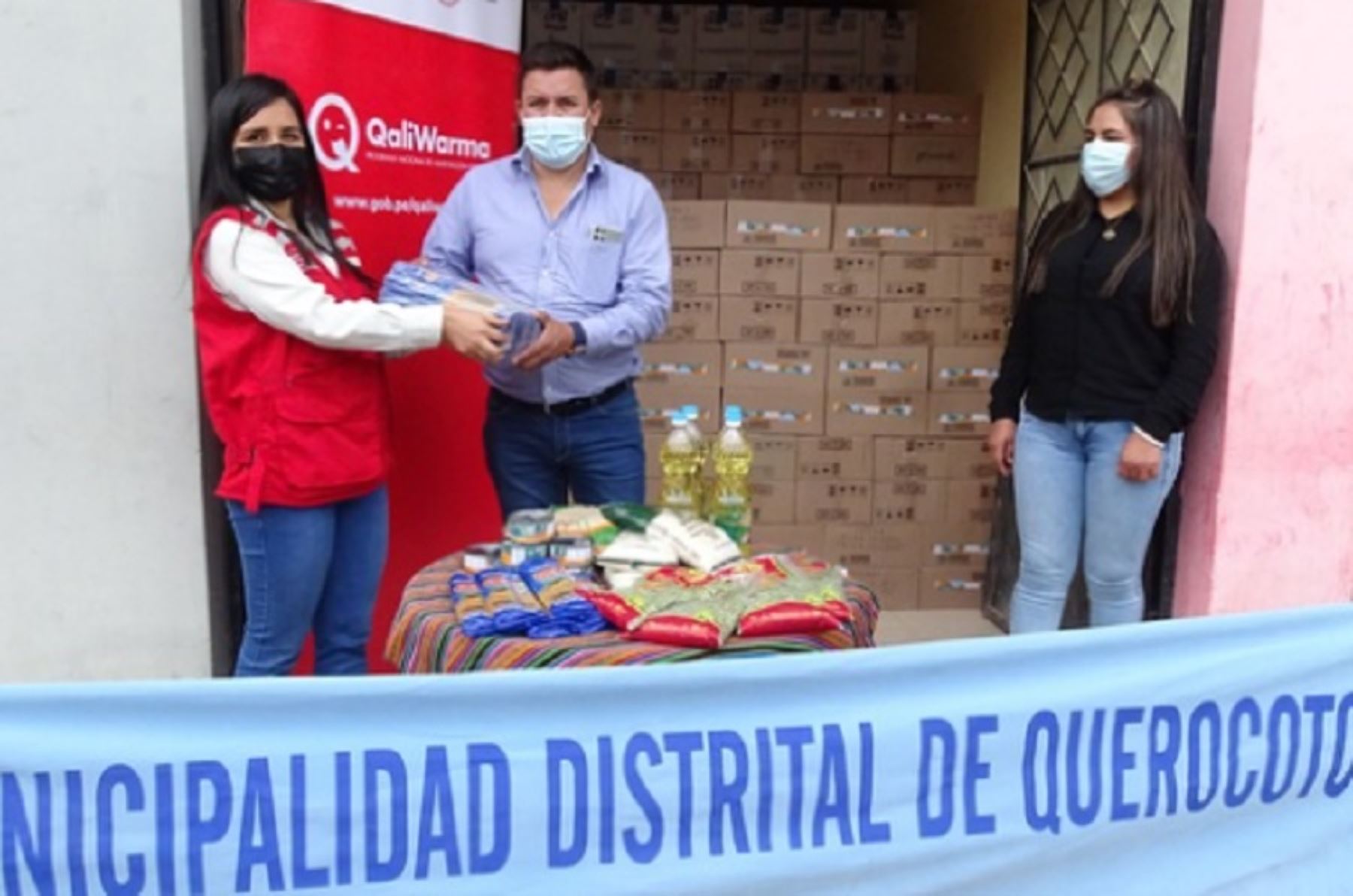 Cajamarca: Qali Warma entregó más 306 toneladas de alimentos a 6 municipios distritales