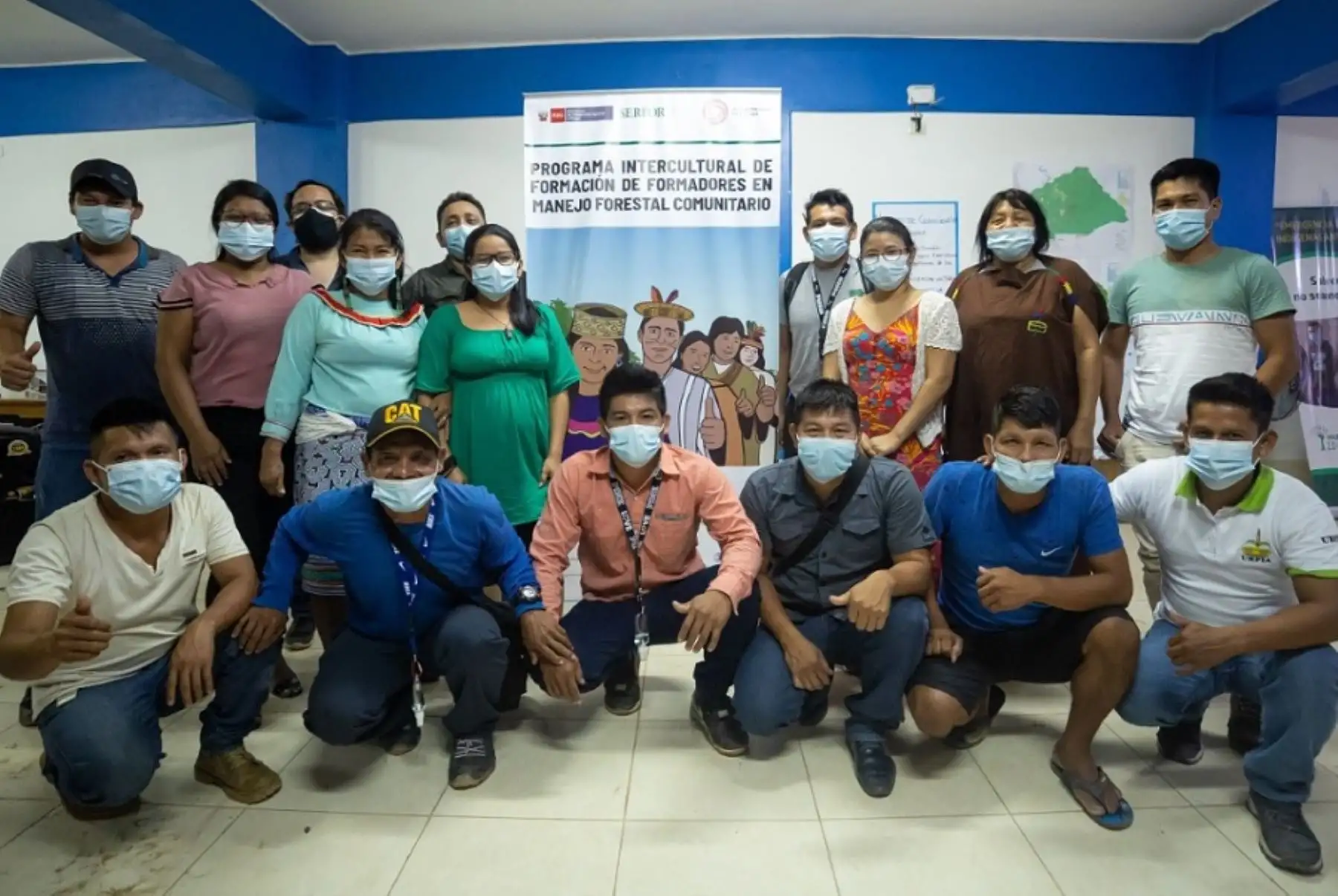 El Servicio Nacional Forestal y de Fauna Silvestre (Serfor) del Ministerio de Desarrollo Agrario y Riego (Midagri) culminó con éxito el Programa Intercultural Formador de Formadores en Manejo Forestal Comunitario, también conocido como “Guías del Bosque”.
