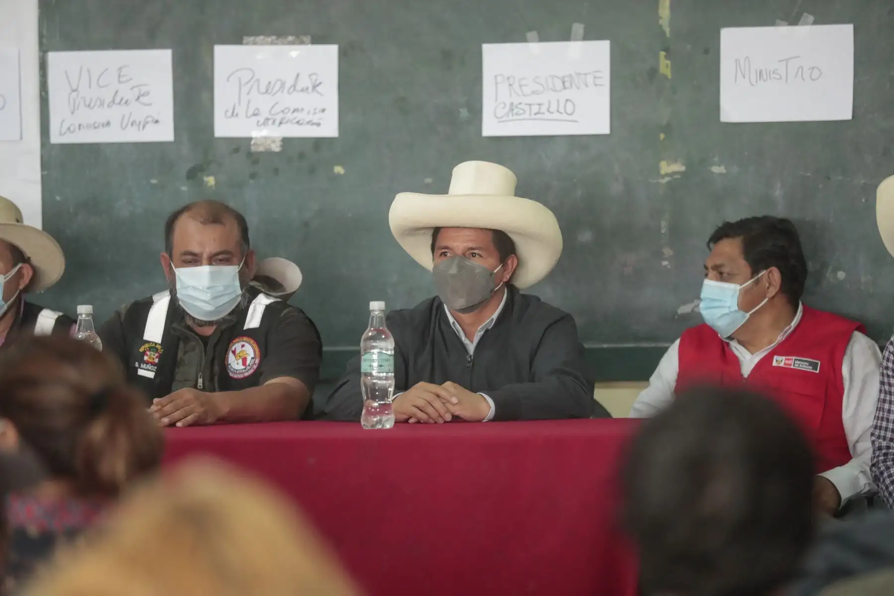 El presidente Pedro Castillo se reunió con dirigentes de Rondas Campesinas de diversas regiones y provincias, en la provincia de Chota, Cajamarca. Foto: ANDINA/Prensa Presidencia