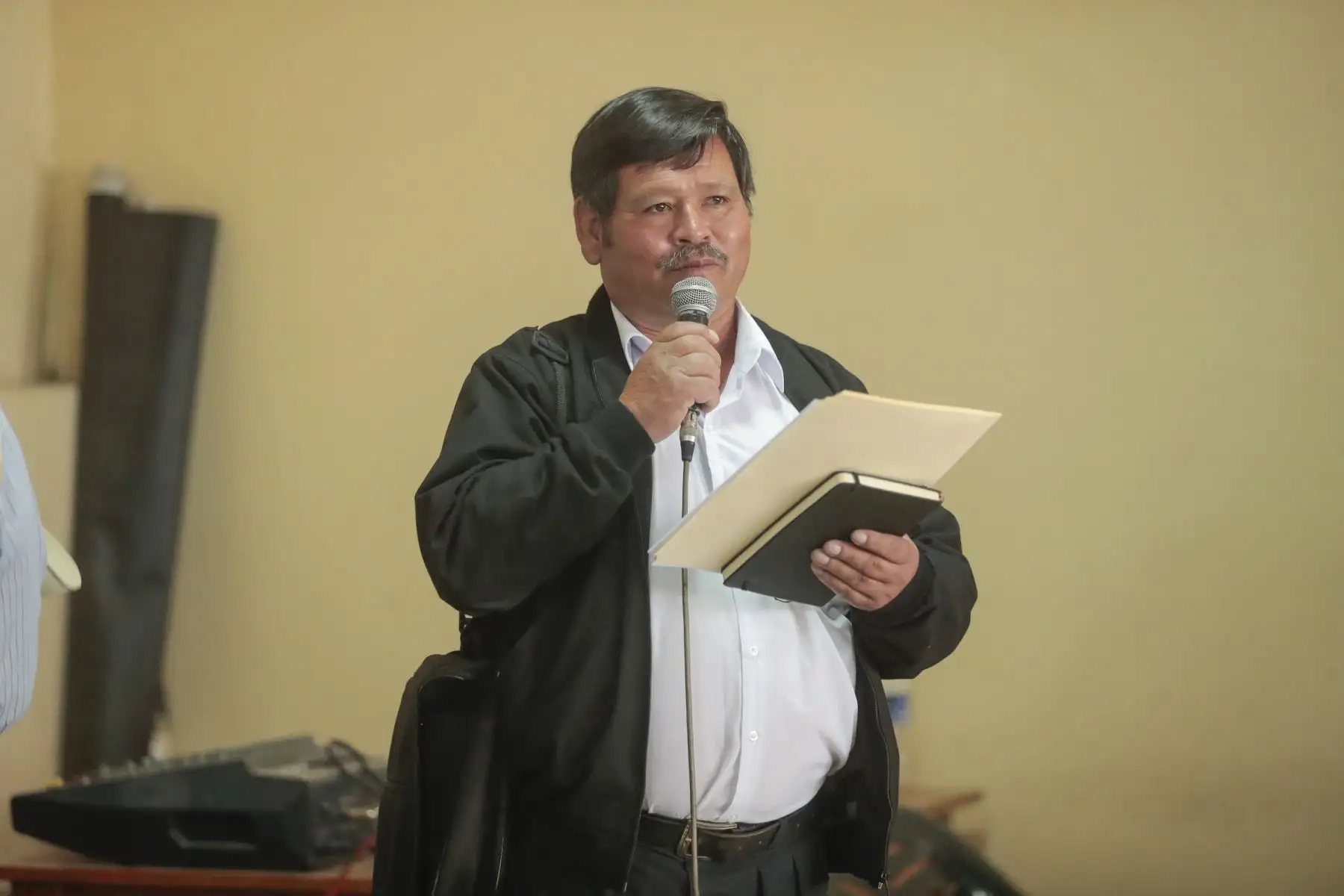 El presidente Pedro Castillo se reunió con dirigentes de Rondas Campesinas de diversas regiones y provincias, en la provincia de Chota, Cajamarca. Foto: ANDINA/Prensa Presidencia