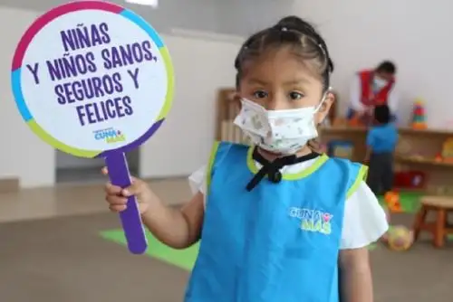 El Midis a través del programa Cuna Más atendió a 176 510 usuarios que recibieron consejería sobre Desarrollo Infantil Temprano, covid-19 y salud mental, kit de higiene y protección mensual en el marco de la prestación no presencial de los servicios, entre otras acciones para asegurar el desarrollo integral en la primera infancia.