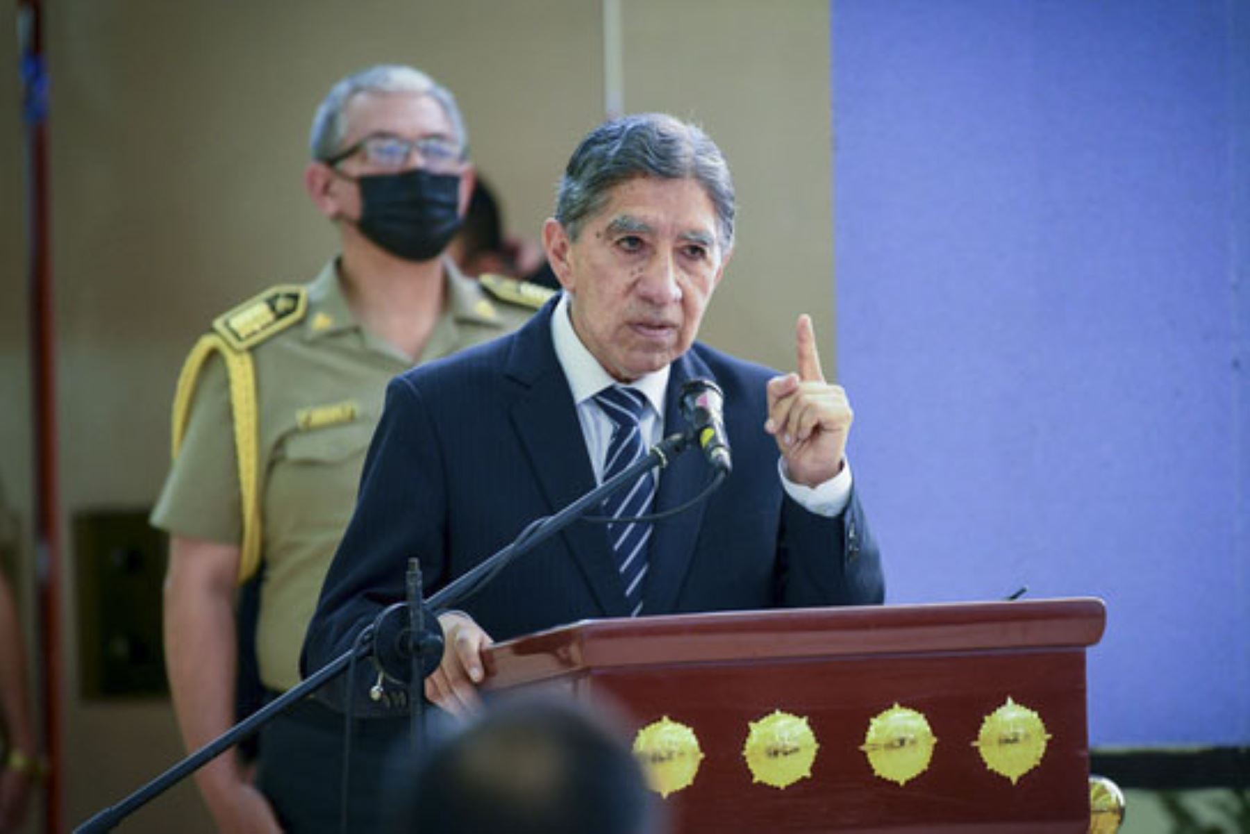 Ministro Guillén: vamos a poner todo nuestro esfuerzo para combatir al terrorismo