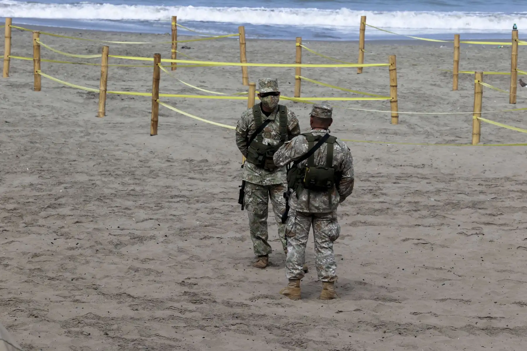 Playas de Lima ya fueron cerradas y y permanecerán así hasta el 1 de enero conforme a las medidas dispuestas por el Gobierno, a fin de evitar posibles contagios de la covid-19. Foto: ANDINA/Vidal Tarqui
