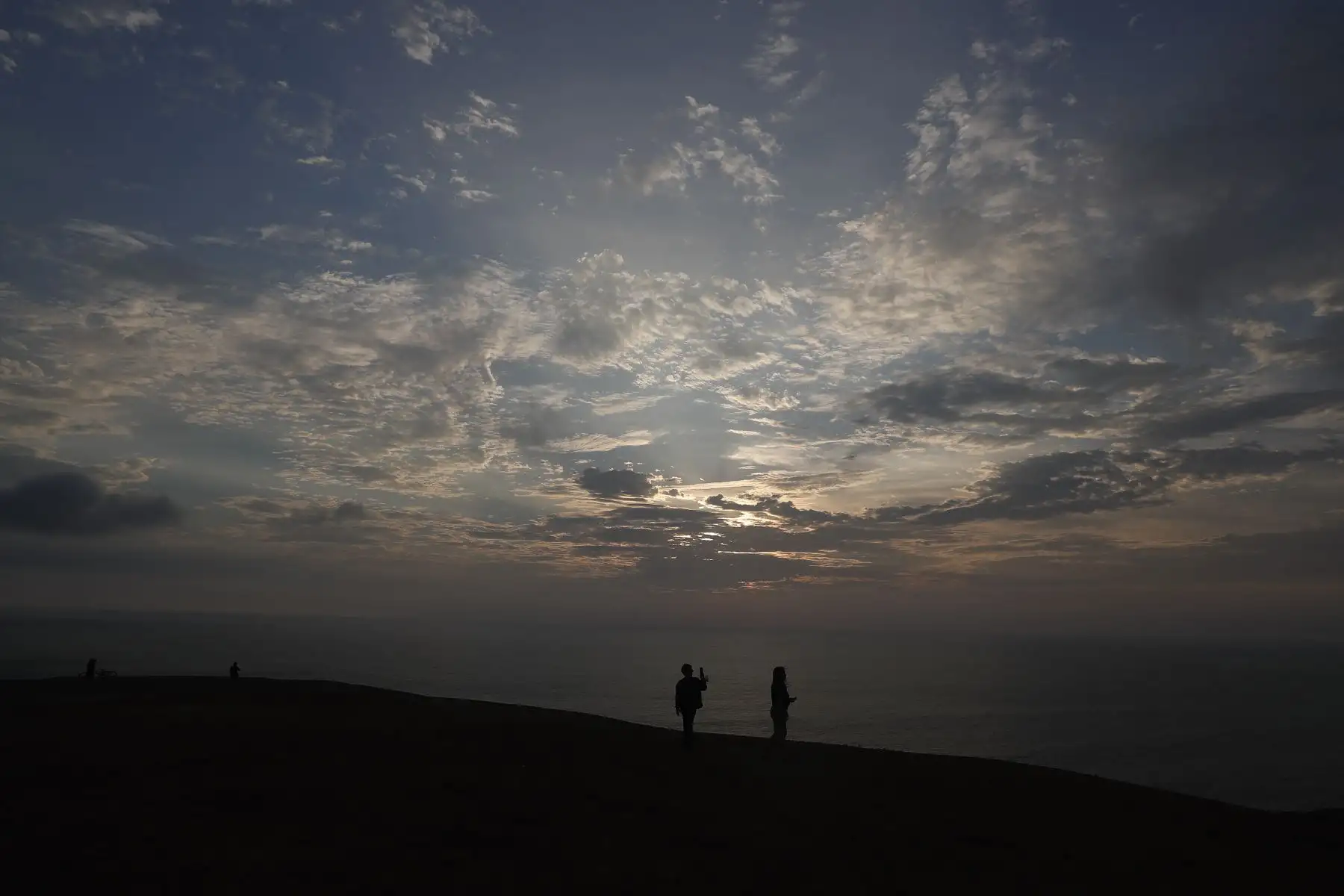 Asi lucen las playas de Chorrillos a pocas horas del 2022.
Foto: ANDINA/Renato Pajuelo