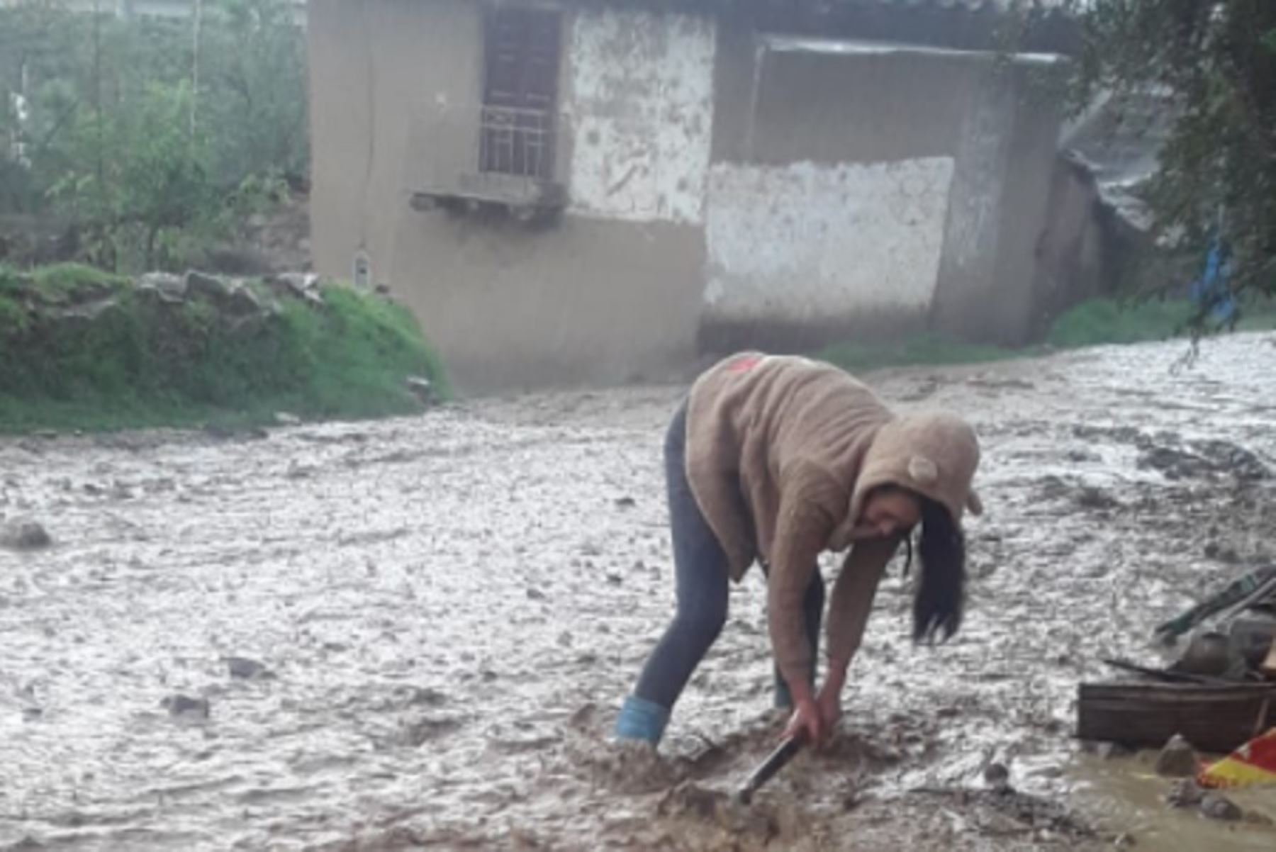 Áncash: lluvias intensas afectan viviendas en Pomabamba