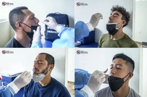 El plantel del Sport Boys pasó pruebas PCR para descartar el contagio del nuevo coronavirus. Foto: ANDINA/Twitter
