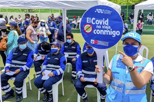 El personal de primera línea de la ATU trabaja sin bajar la guardia desde el primer día del estado de emergencia.  ANDINA/ ATU
