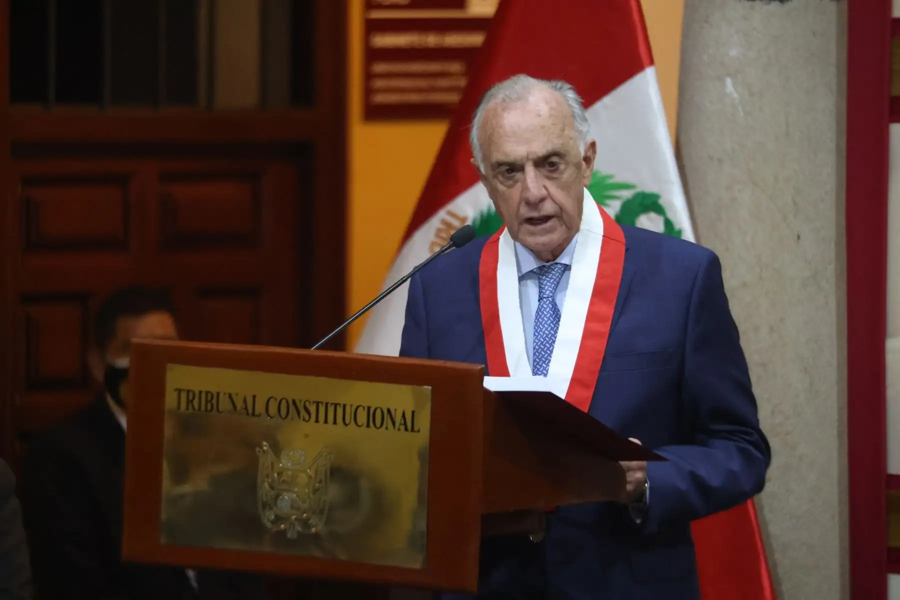 Augusto Ferrero Costa, jura como nuevo presidente del Tribunal Constitucional. Foto: ANDINA/Jhonel Rodríguez Robles