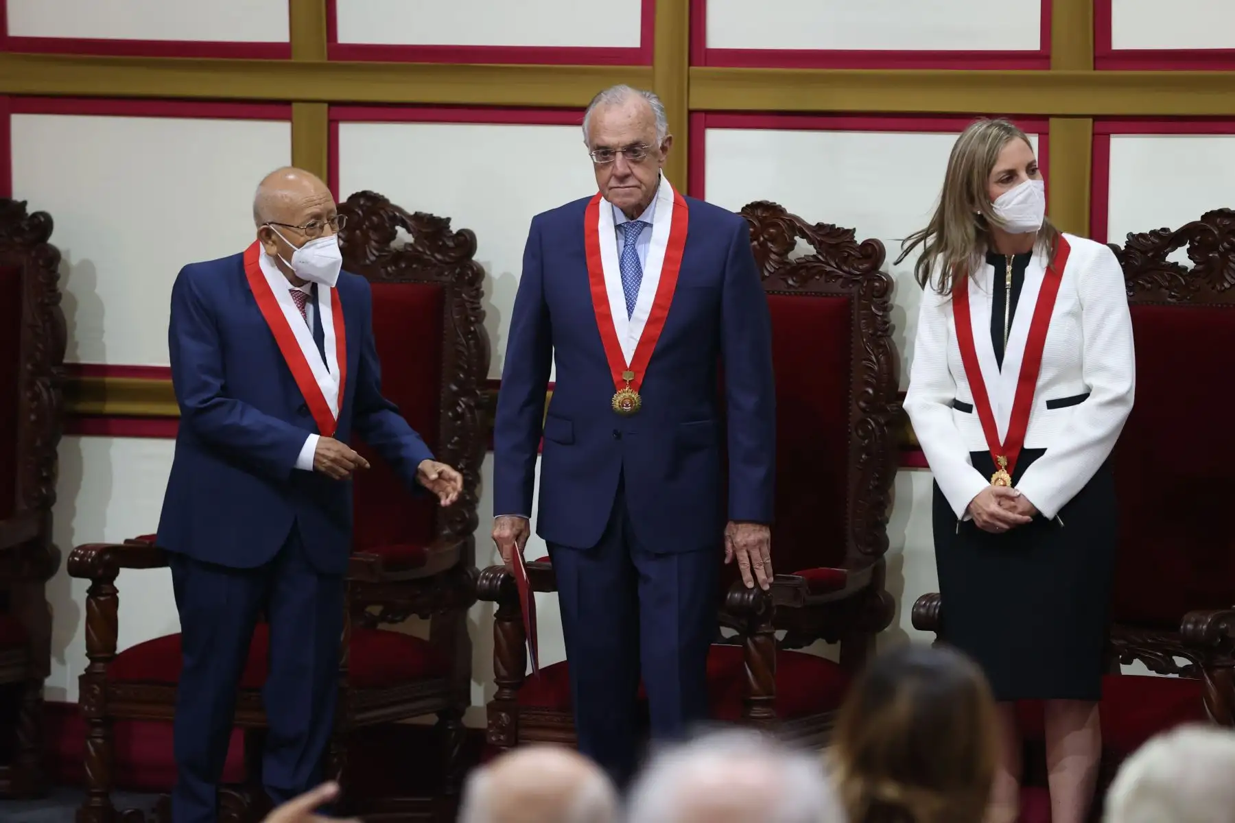 Augusto Ferrero Costa, jura como nuevo presidente del Tribunal Constitucional. Foto: ANDINA/Jhonel Rodríguez Robles
